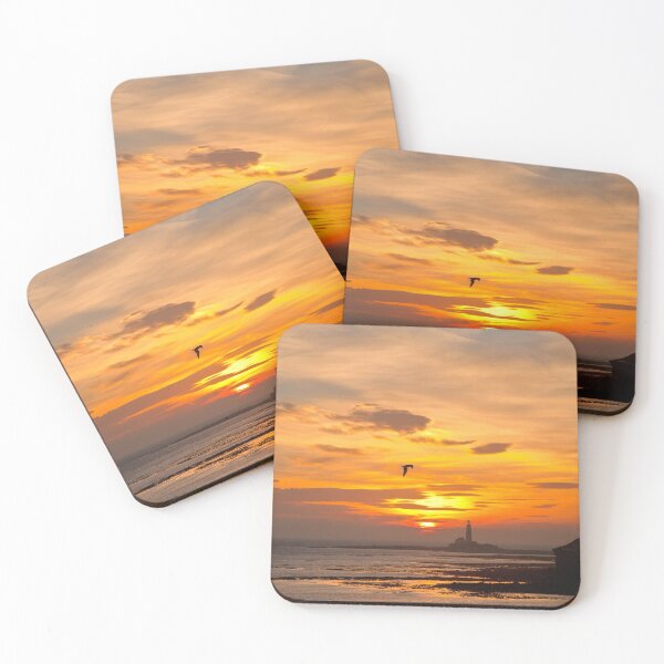 Item preview, Sunrise over Collywell Bay in Northumberland designed and sold by Violaman.