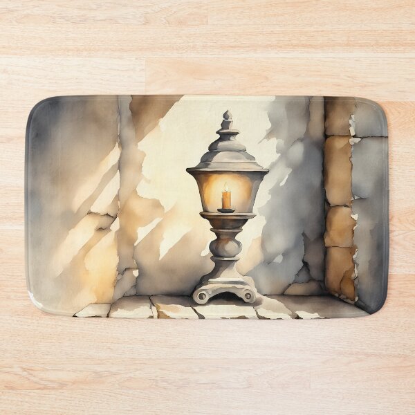 Item preview, Old Stone Lantern designed and sold by CalmnessbyChoice.