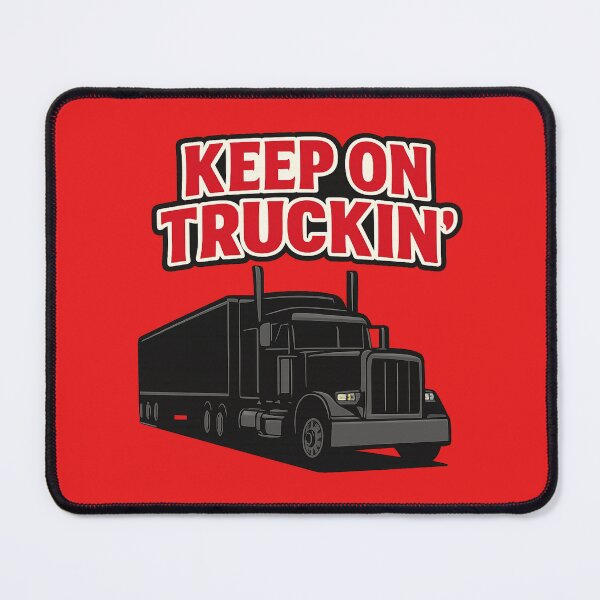 Item preview, Keep On Truckin | Truck Driver Wheel Design | Trucking Gifts designed and sold by SHOP SOUS⭐⭐⭐⭐⭐.