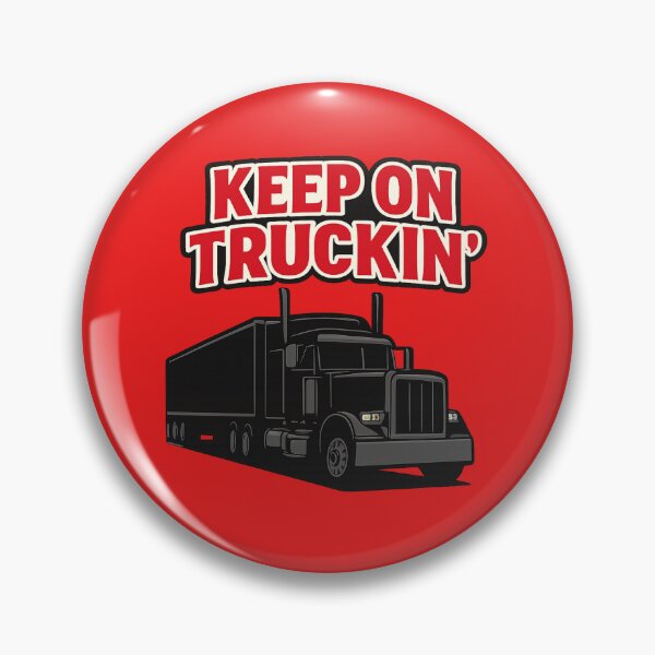 Item preview, Keep On Truckin | Truck Driver Wheel Design | Trucking Gifts designed and sold by SHOP SOUS⭐⭐⭐⭐⭐.