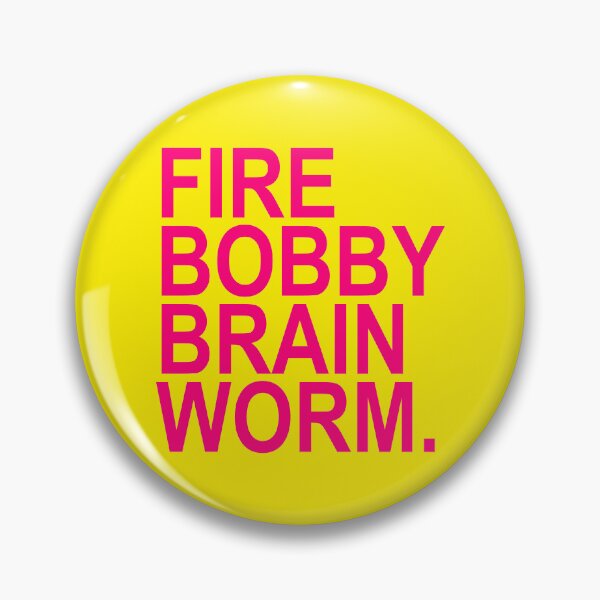 Item preview, Fire Bobby Brain Worm - HOT PINK designed and sold by Thelittlelord.