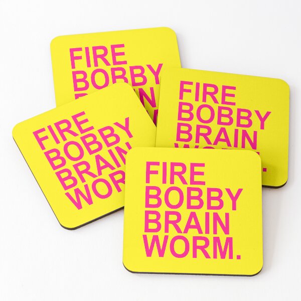 Item preview, Fire Bobby Brain Worm - HOT PINK designed and sold by Thelittlelord.