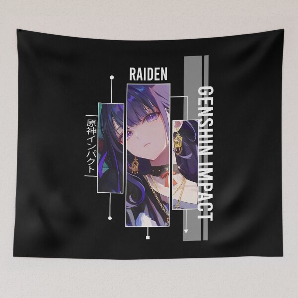 Item preview, Raiden - Genshin Impact designed and sold by Vivzie-Art.