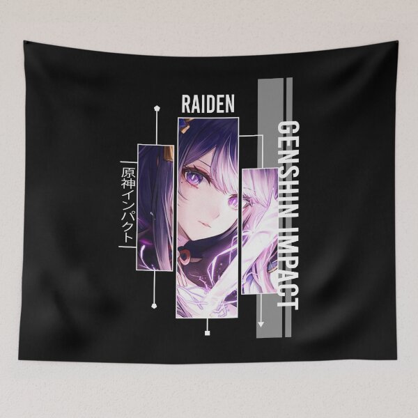 Item preview, Raiden - Genshin Impact designed and sold by Vivzie-Art.