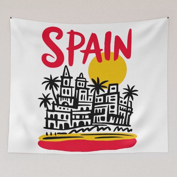 Item preview, Spain designed and sold by Traveldrawings.