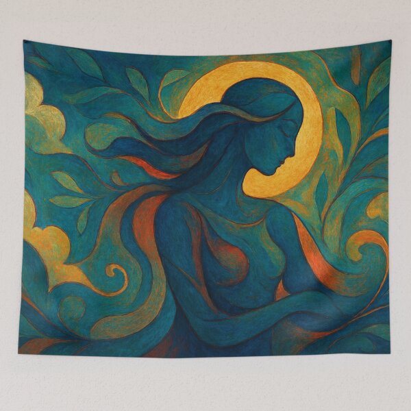 Item preview, Calma dorada en movimiento designed and sold by Sigtrix.