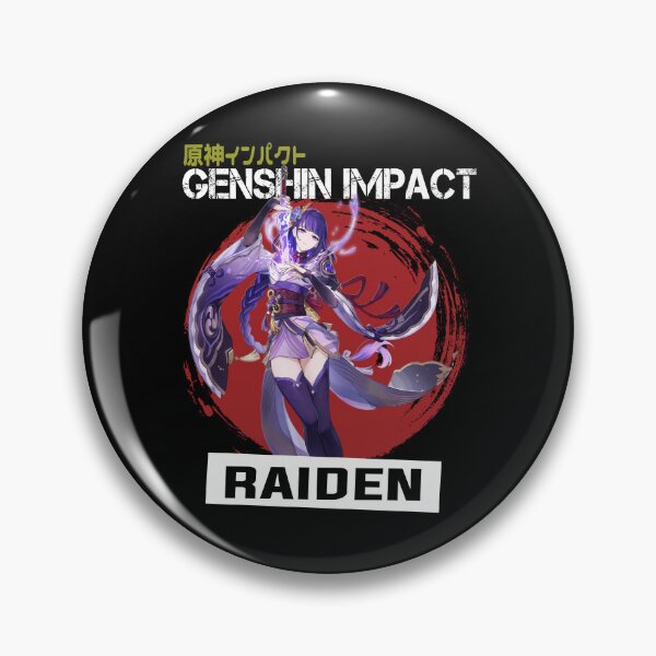 Artikelvorschau, Raiden – Genshin Impact entworfen und verkauft von Vivzie-Art.