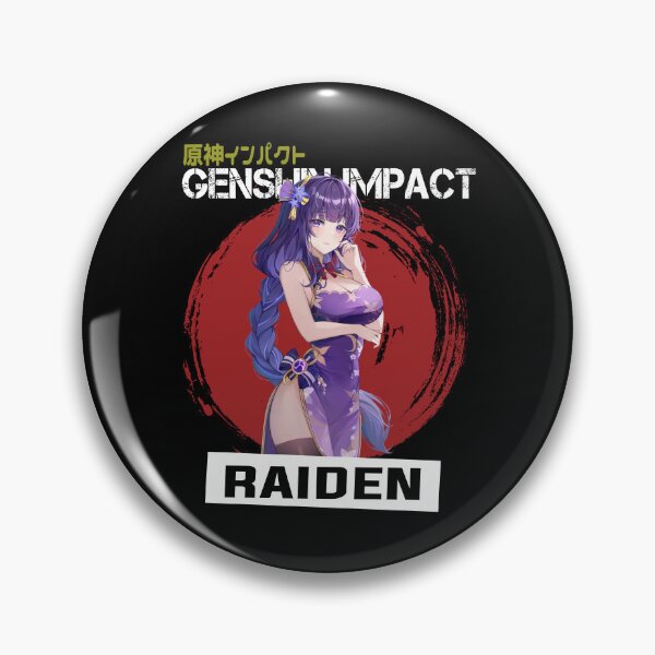Artikelvorschau, Raiden – Genshin Impact entworfen und verkauft von Vivzie-Art.