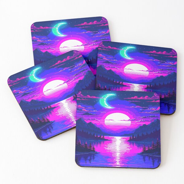 Item preview, moonlight night wallpaper designed and sold by saly55887.