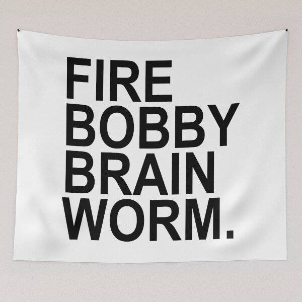 Item preview, Fire Bobby Brain Worm - black designed and sold by Thelittlelord.