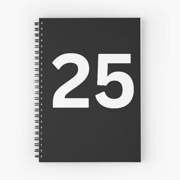 Item preview, 00325-Number-25-Twenty-Five-W designed and sold by MirkoBrinkm.