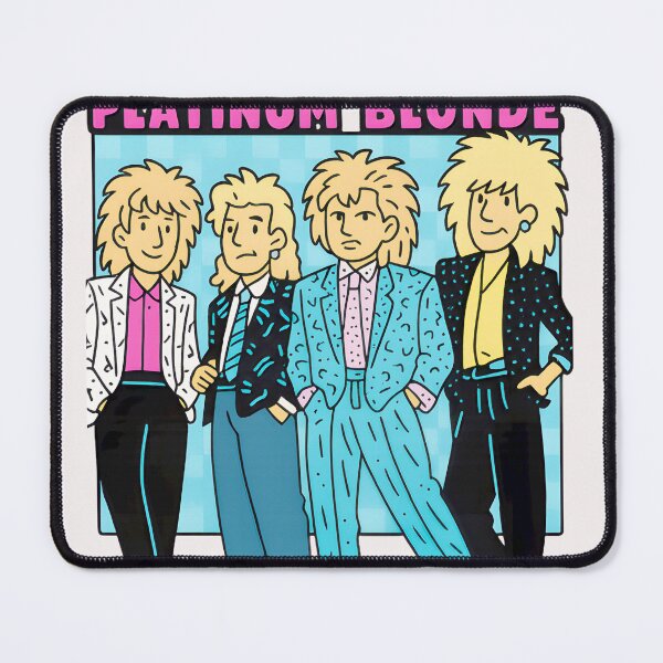 Item preview, Retro 80s Pop Rock Group Vibes | New Wave Era Art designed and sold by EdytheBeckeART.