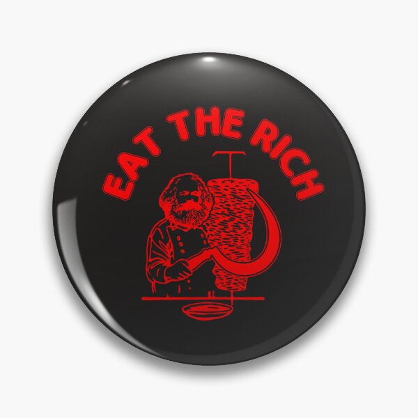 Item preview, Eat The Rich Doner Dner Kebab Karl Marx Socialist Hasan Piker designed and sold by KedraJackson0.