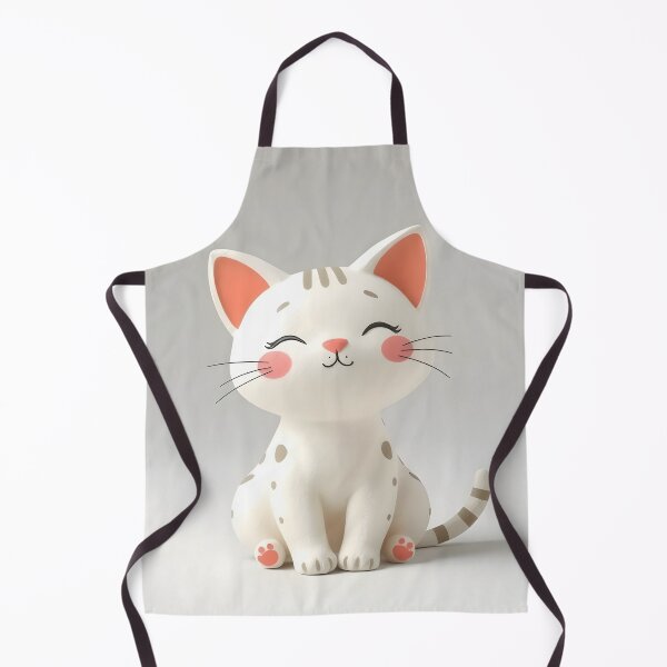 Item preview, Kawaii papier mache cat designed and sold by Ponted.