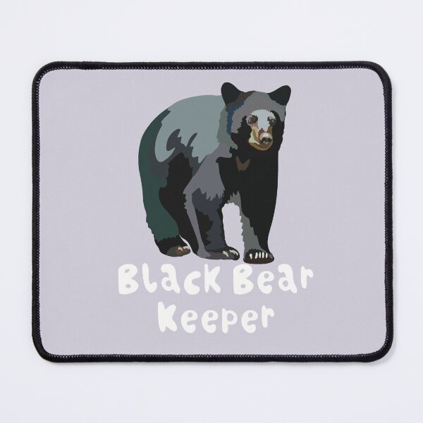 Item preview, A is for American Black Bear,American Black Bear Artwork – Majestic North American Bear Illustration and Wildlife Design designed and sold by PrettylittlepastelUk.