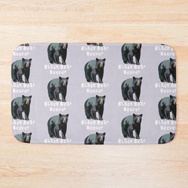 Item preview, A is for American Black Bear,American Black Bear Artwork – Majestic North American Bear Illustration and Wildlife Design designed and sold by PrettylittlepastelUk.