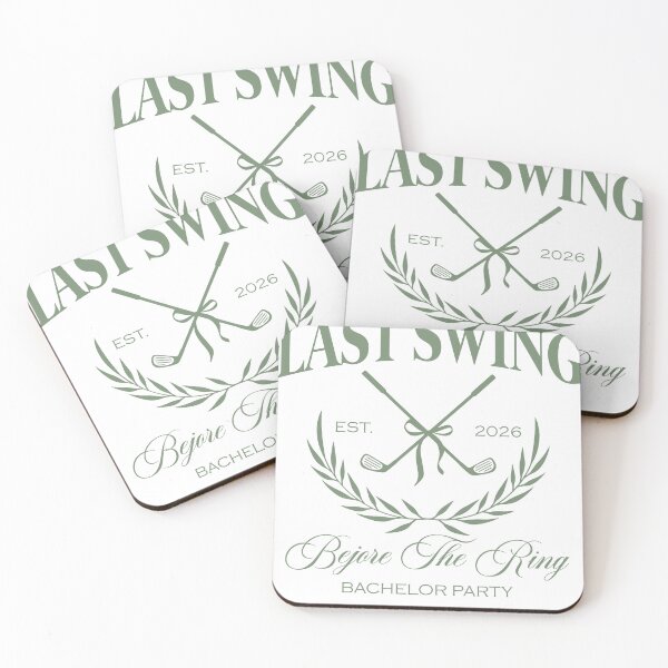 Item preview, Last Swing Before The Ring Golf Bachelor Party Gift designed and sold by brandenfek.