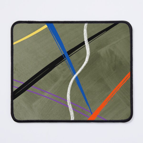 Item preview, Abstract Line Art – Modern Color Accents designed and sold by NuboDesigns.