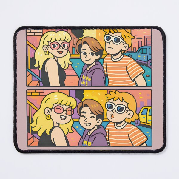 Item preview, Vibrant City Crew Pop Art Street Scene designed and sold by EdytheBeckeART.