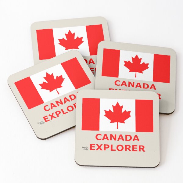 Artikelvorschau, Canada Explorer mit kanadischer Flagge entworfen und verkauft von Aurealis Creatief.