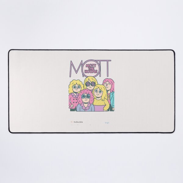 Item preview, Mott the Hoople Vibrant Cartoon Band Tribute designed and sold by EdytheBeckeART.