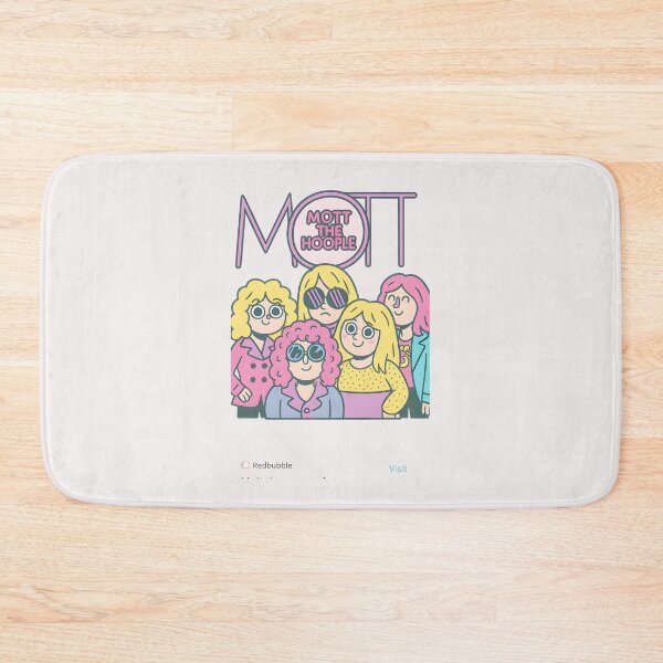 Item preview, Mott the Hoople Vibrant Cartoon Band Tribute designed and sold by EdytheBeckeART.