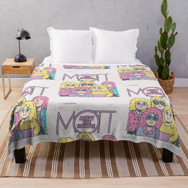 Item preview, Mott the Hoople Vibrant Cartoon Band Tribute designed and sold by EdytheBeckeART.