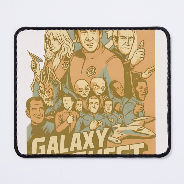 Item preview, Galaxy Quest Crew: Never Give Up, Never Surrender! designed and sold by EdytheBeckeART.