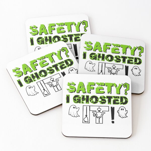 Item preview, Funny Halloween Safety Ghost – I Ghosted It! designed and sold by PeteLawliiet.