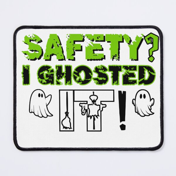 Item preview, Funny Halloween Safety Ghost – I Ghosted It! designed and sold by PeteLawliiet.