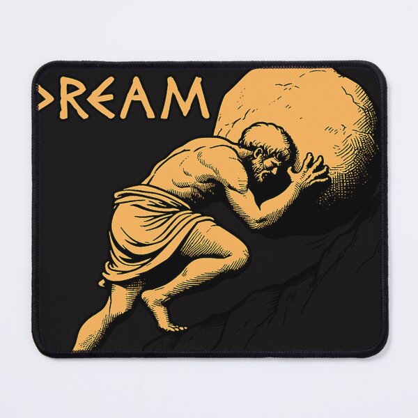 Item preview, Living The Dream Sisyphus Greek Mythology Meme designed and sold by JackieBryant.