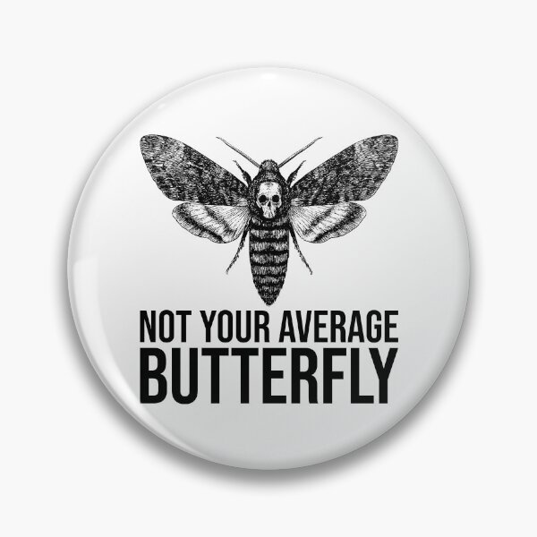 Item preview, Not Your Average Butterfly – Acherontia Atropos Moth Design designed and sold by xndrlab.