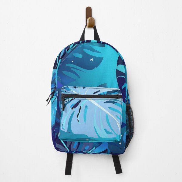 Item preview, Blue pattern and leaves on the background designed and sold by saly55887.