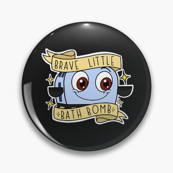 Item preview, Brave Little Bath Bomb designed and sold by JackieBryant.