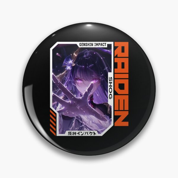 Aperçu de l'œuvre Raiden - Genshin Impact créée et vendue par fractusbarnsley.