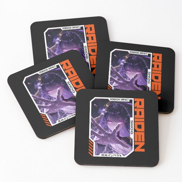 Item preview, Raiden - Genshin Impact designed and sold by fractusbarnsley.