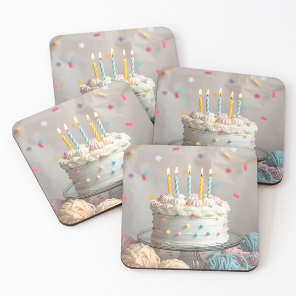 Item preview, Knitting themed party and cake designed and sold by Ponted.