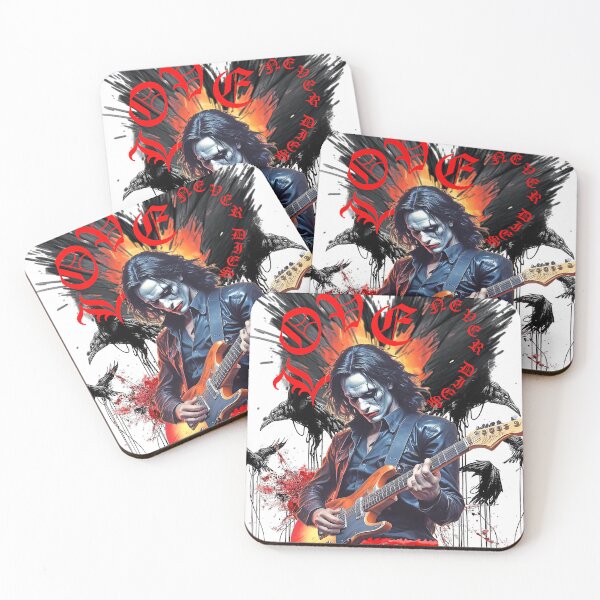 Item preview, Illustration of Eric Draven by Dimitrije Kebara: Love never dies! designed and sold by Dimisbarbarian.