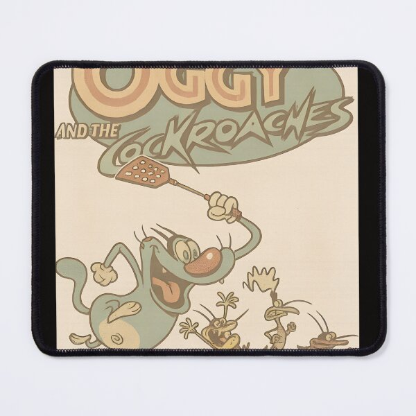 Item preview, Retro Cat and Bug Chase Cartoon Art designed and sold by EdytheBeckeART.