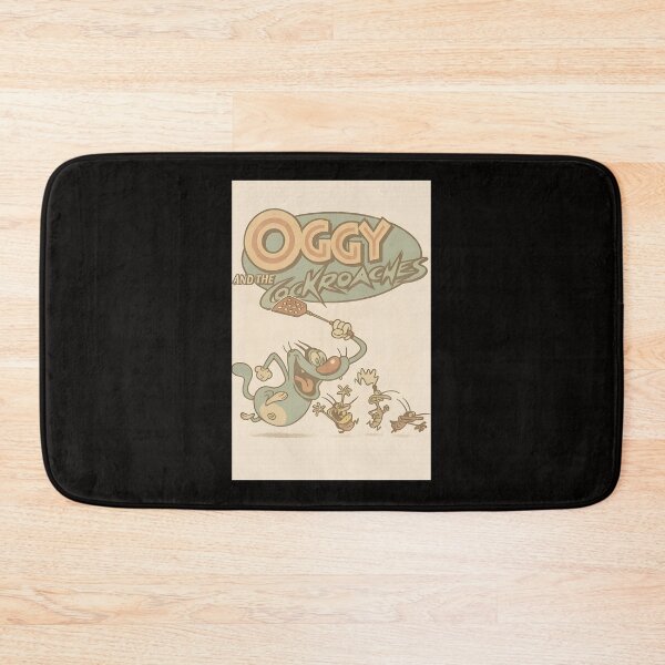 Item preview, Retro Cat and Bug Chase Cartoon Art designed and sold by EdytheBeckeART.