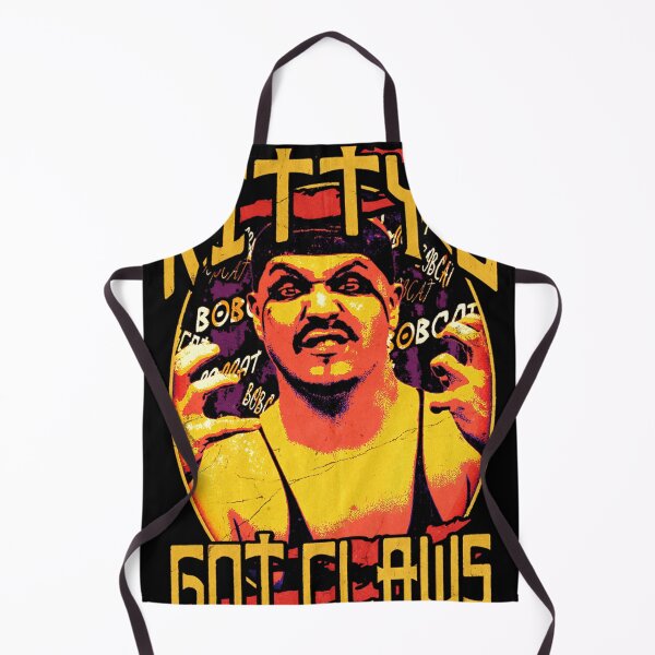 Item preview, Kitty’s Got Claws Bobcat Wrestling Retro Art designed and sold by aileytabo.