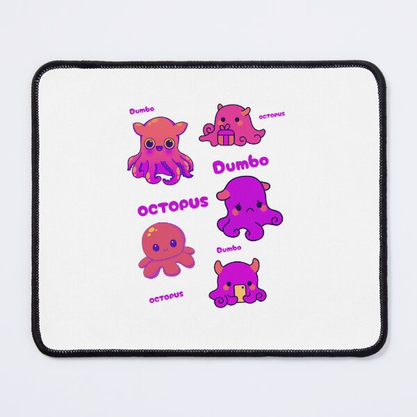 Item preview, Cute Dumbo Octopus Meme Sticker Set designed and sold by Bareradesigns.