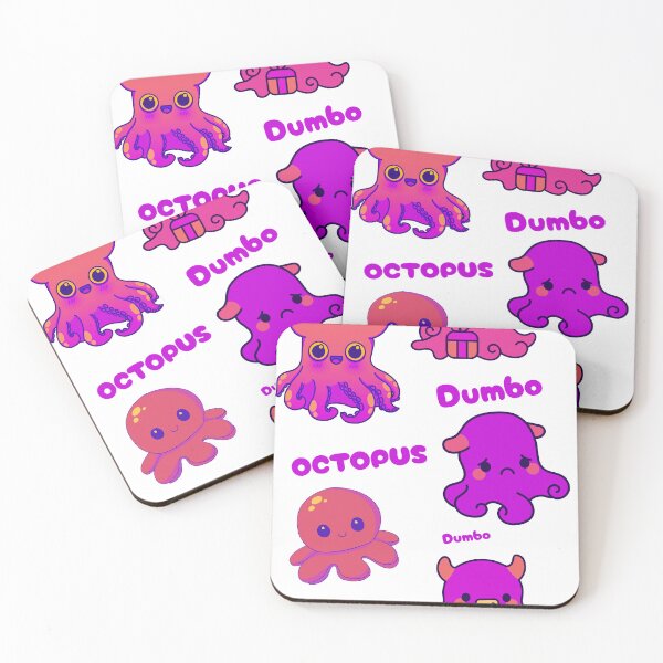 Item preview, Cute Dumbo Octopus Meme Sticker Set designed and sold by Bareradesigns.