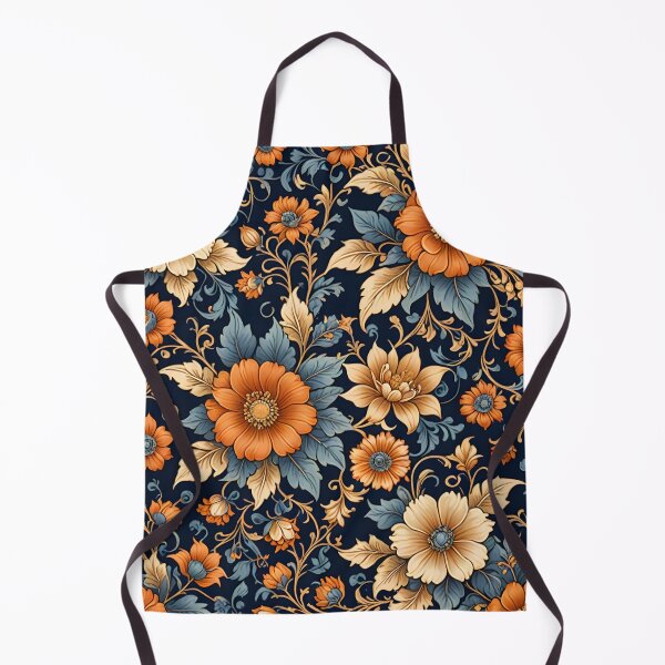 Item preview, Spanish lush flowers and foliage pattern designed and sold by Ponted.
