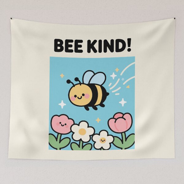 Item preview, Bee kind! designed and sold by Bird-and-Barnes.