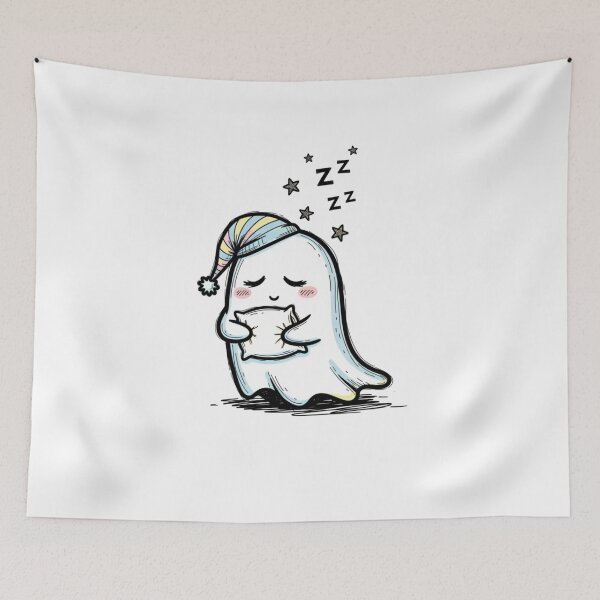 Item preview, Sleepy ghost  designed and sold by lacarvene.