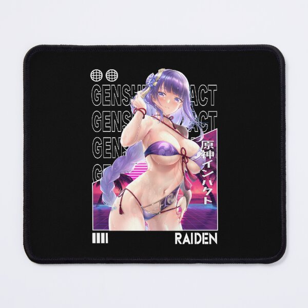 Item preview, Raiden - Genshin Impact designed and sold by fractusbarnsley.