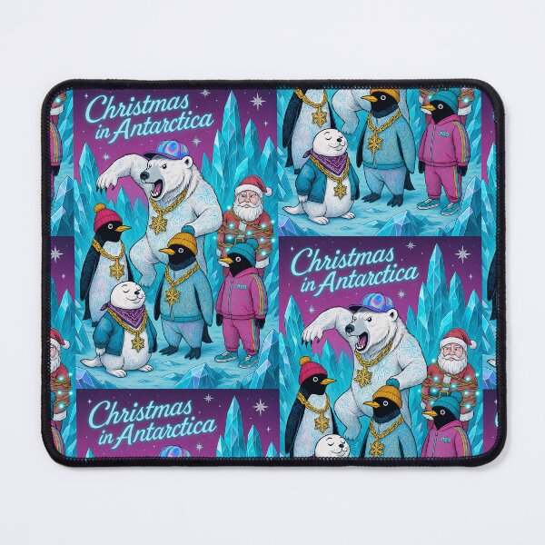 Item preview, CHRISTMAS HOLIDAY SPOOF - Christmas in Antartica designed and sold by CleverCulture.