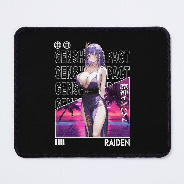Item preview, Raiden - Genshin Impact designed and sold by fractusbarnsley.