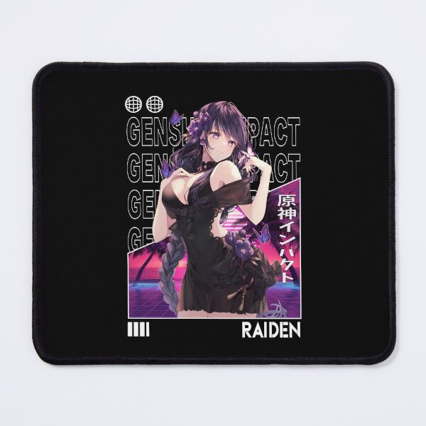 Item preview, Raiden - Genshin Impact designed and sold by fractusbarnsley.